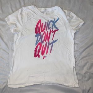 Nike Girls sports shirt size large